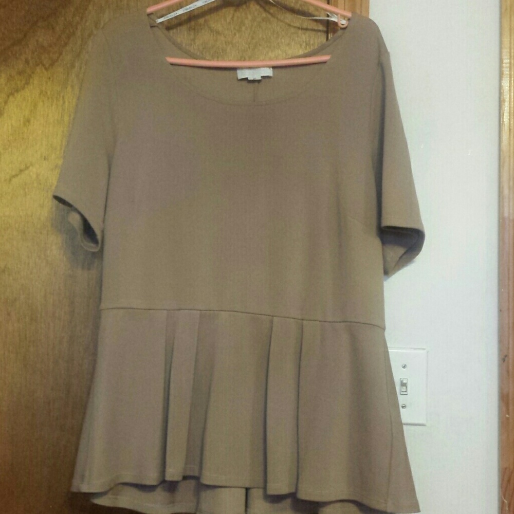 Peplum top