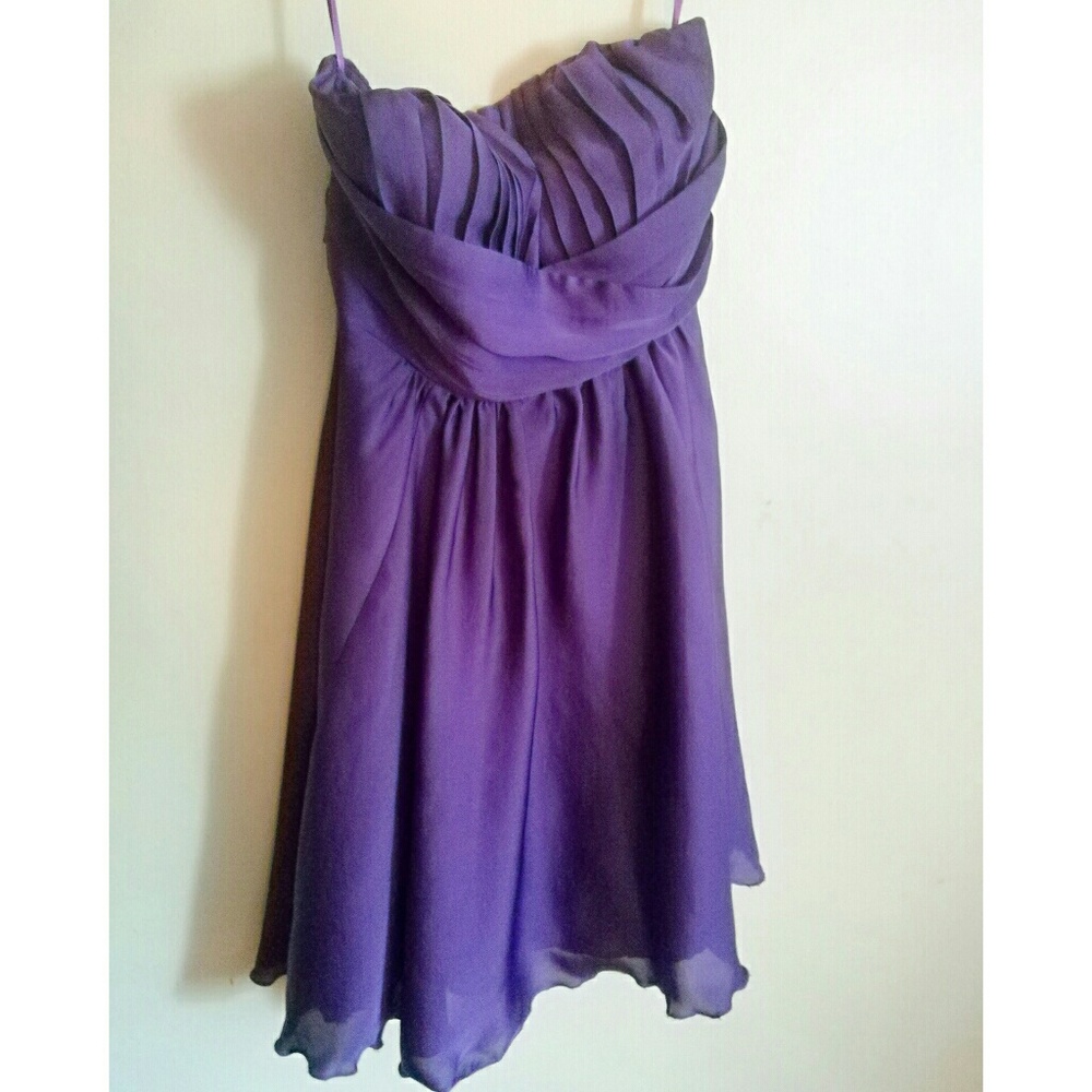 Silky Purple Cotillion/Prom Dress