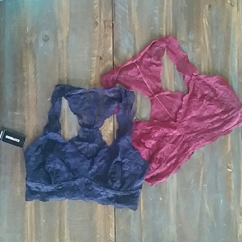 Set Express One Eleven Lace Racer back barrettes
