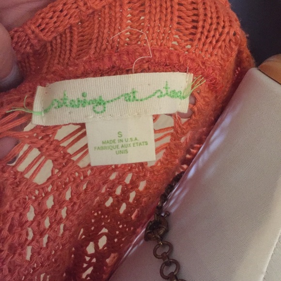 Urban Outfitters Staring at Stars orange Cardigan - Picture 6 of 7