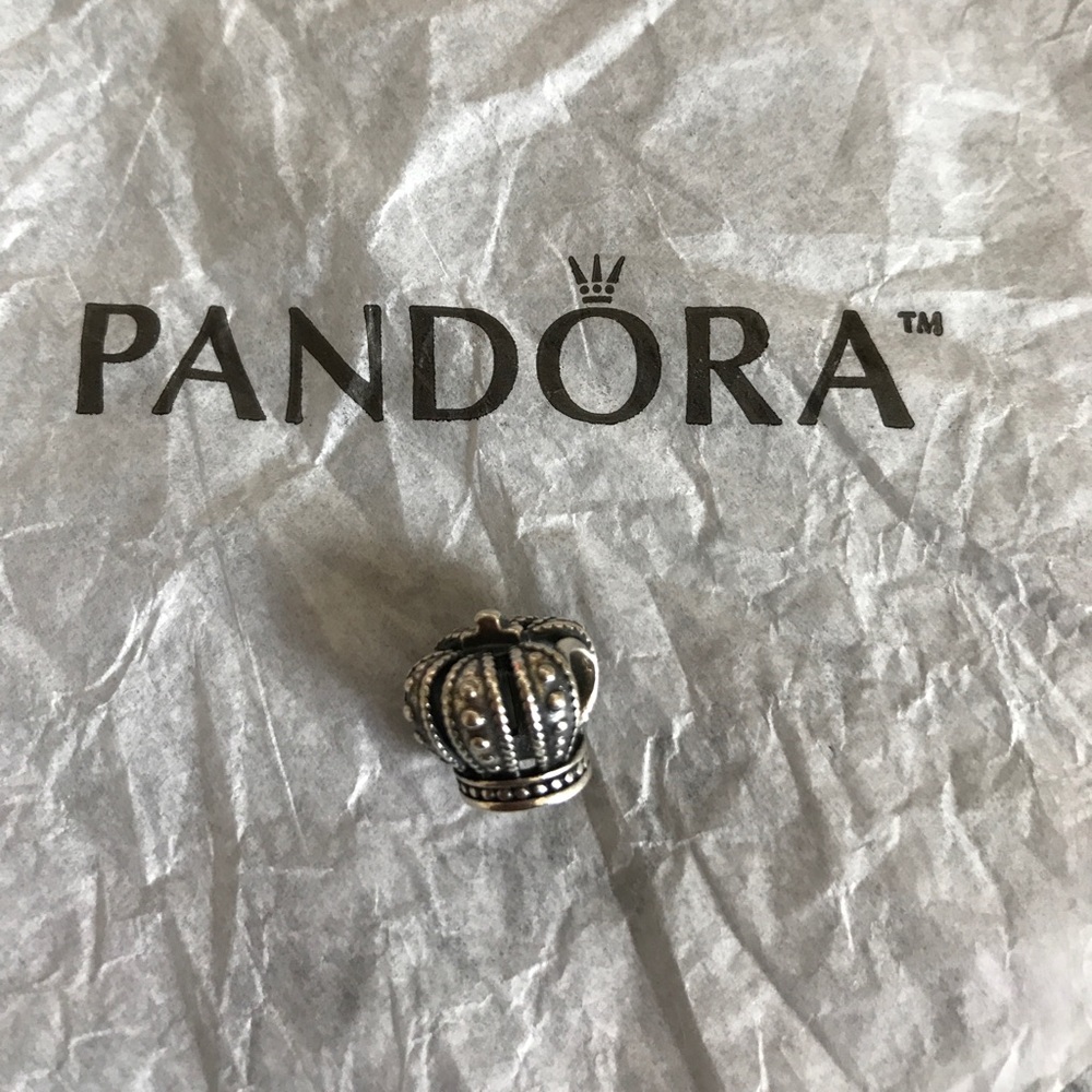 Royal crown pandora charm