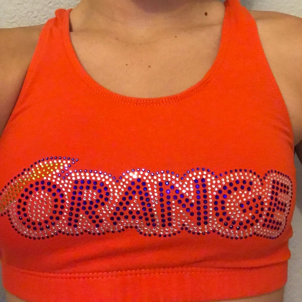 Stingrays Orange Sportsbra