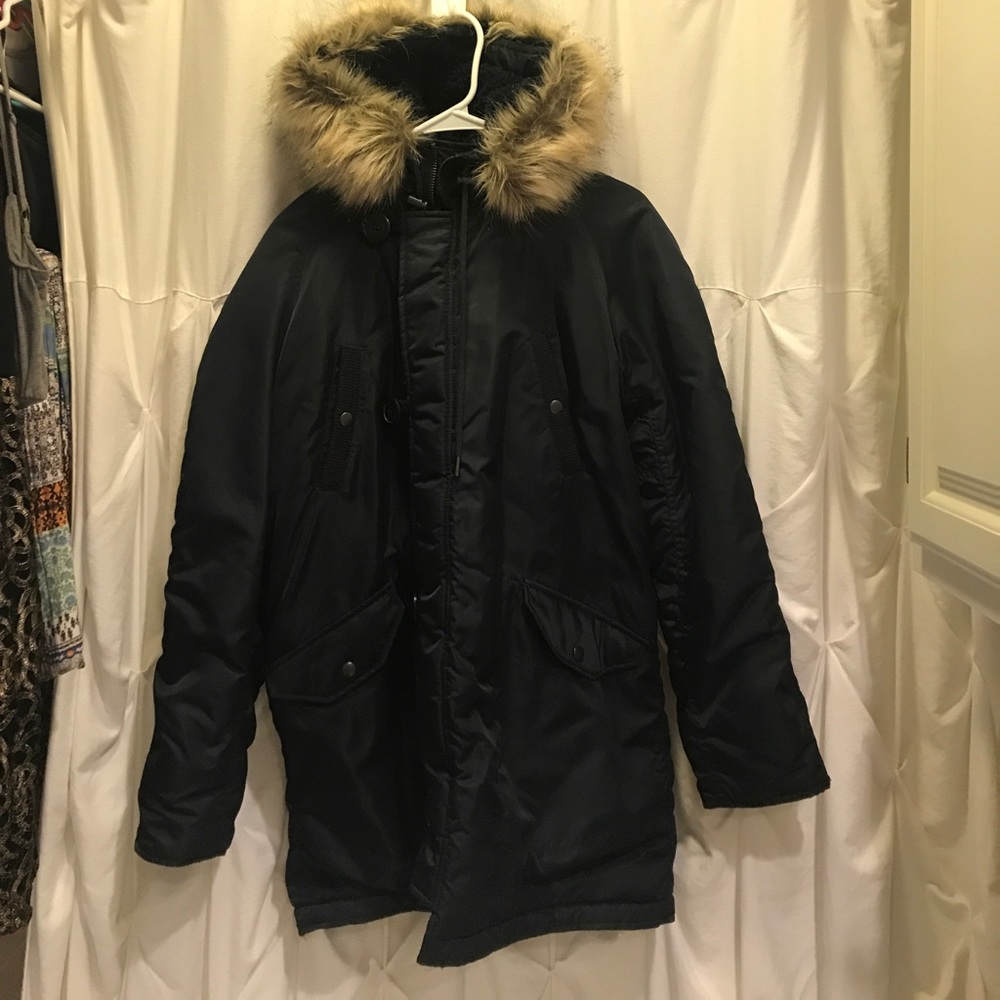 J Crew Coat with Fur