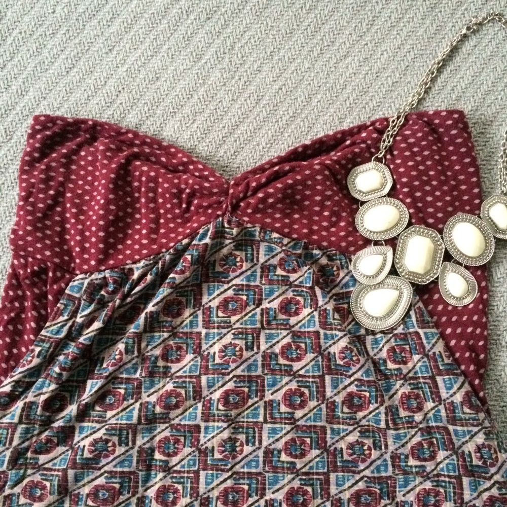 UO Boho Draped Tube Top