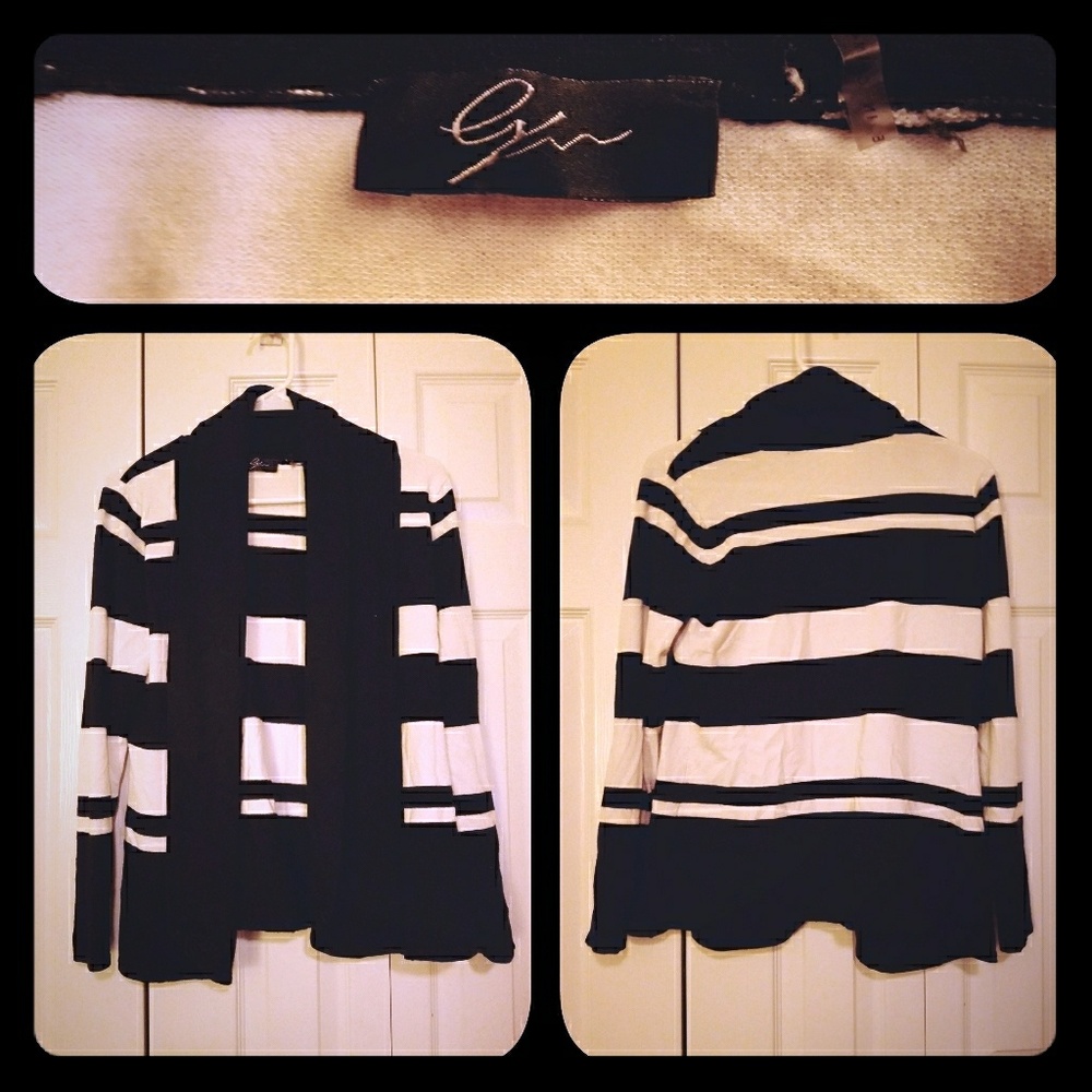 Black & White Cardigan