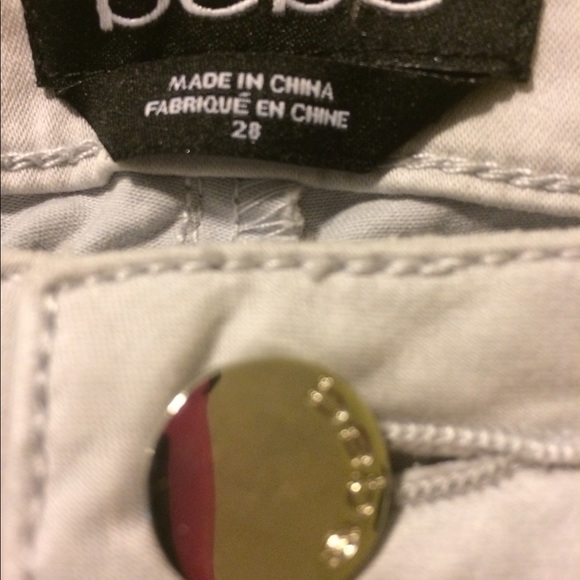 Bebe light grey pants - Picture 4 of 4