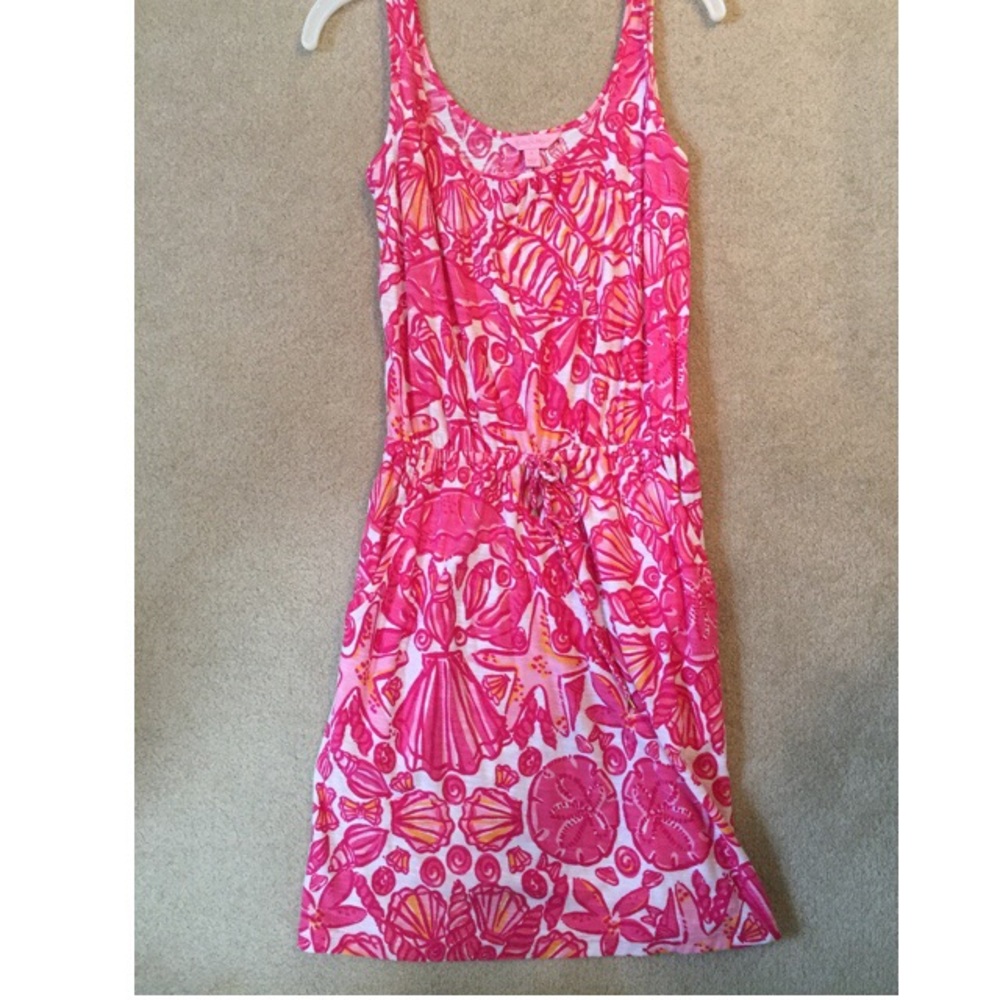 Pink patterned Lilly dress