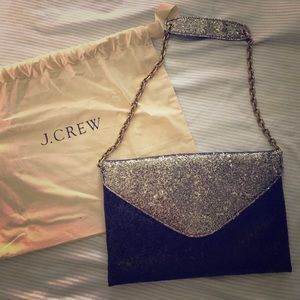 Jcrew Glitter Evening Bag/Clutch