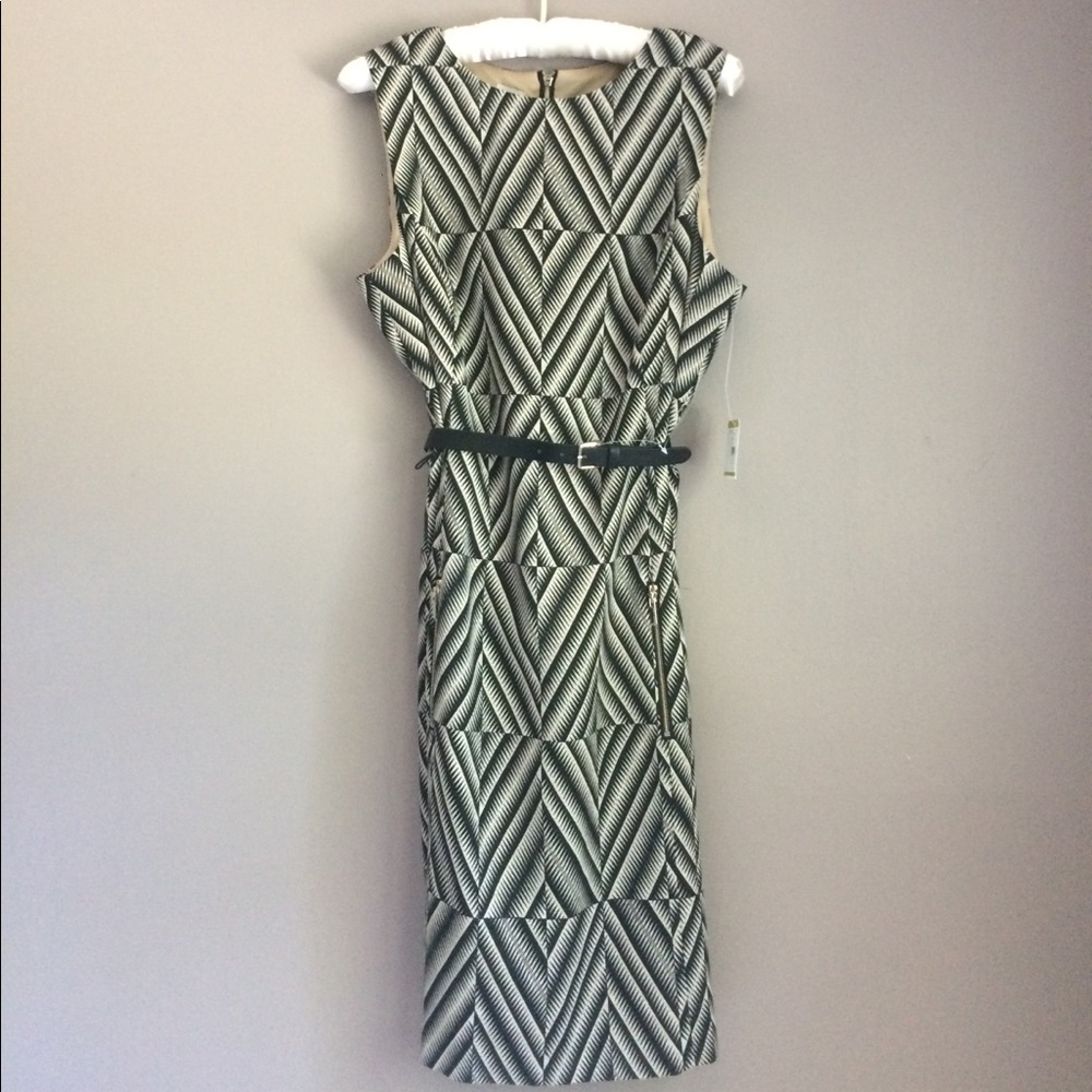 NEW Black and tan Anne Klein dress size 14