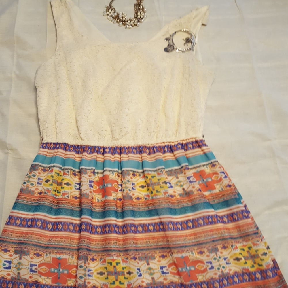 Cute Aztec print dress