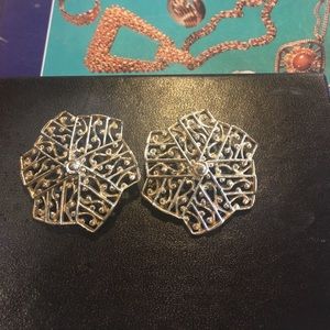 Sarah Coventry signed clip earrings see pics4 sz