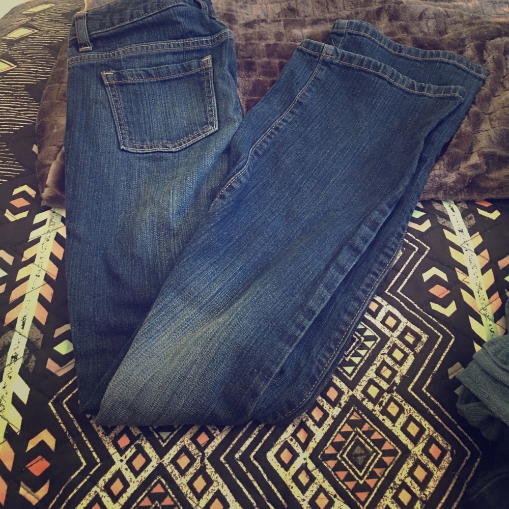 Girls Old Navy boot cut jeans