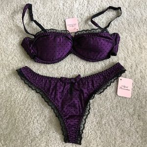 Agent Provocateur Jesse bra and panty SET! BNWT