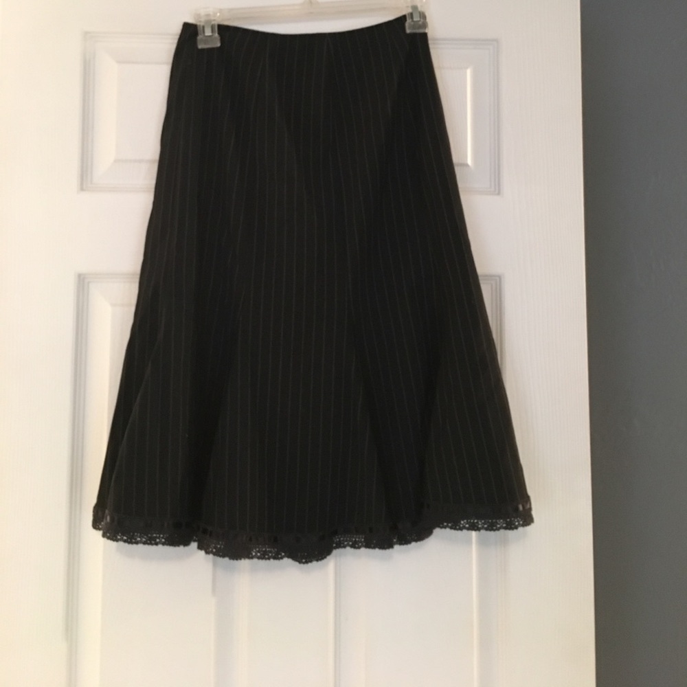 Pen stripe skirt