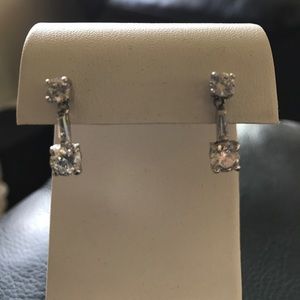 CZ dress earrings