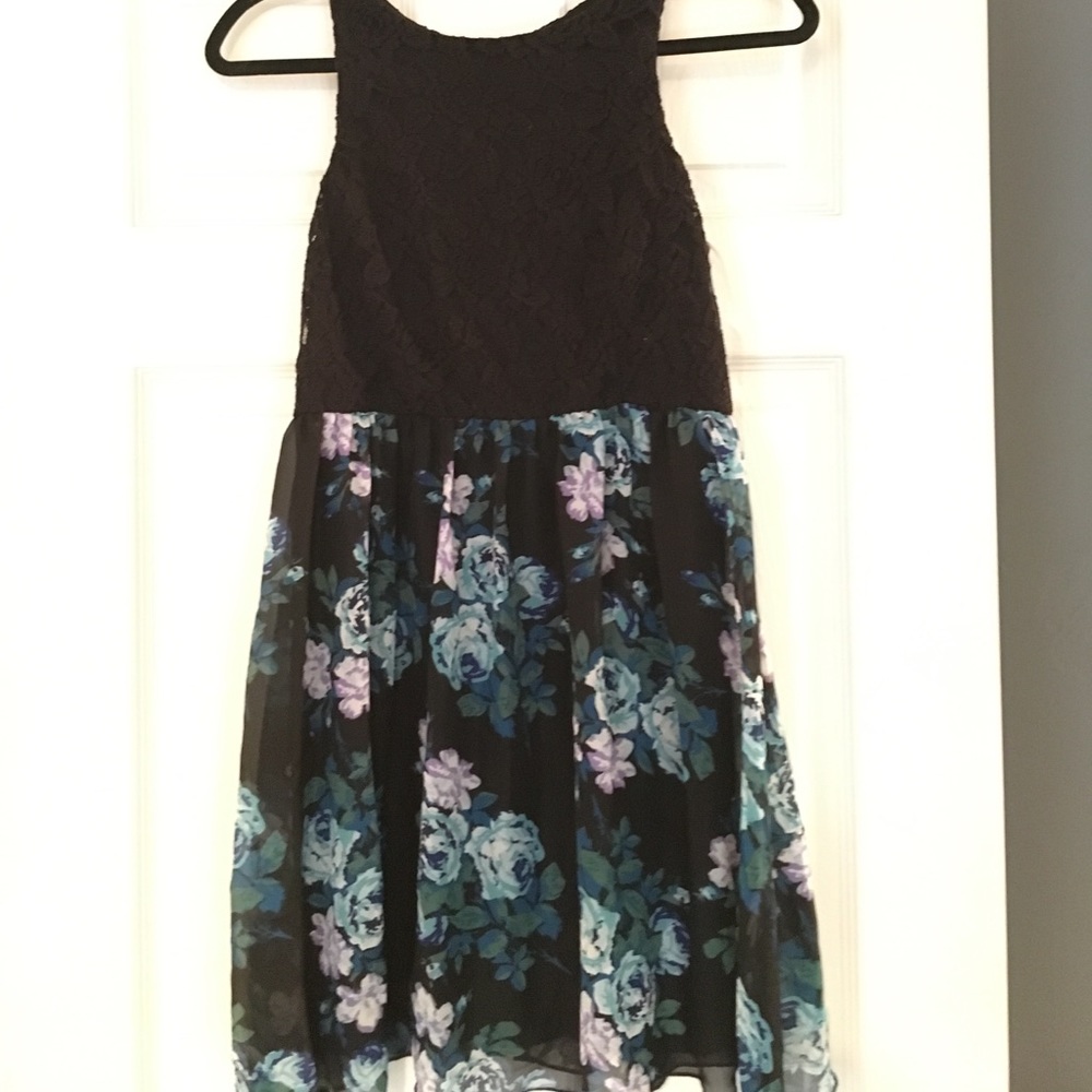 Floral baby doll dress