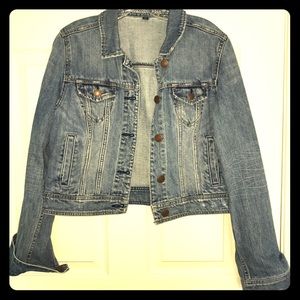American Eagle Cropped Jean Jacket