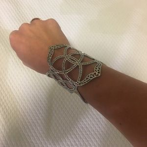 Kendra Scott silver cuff bracelet
