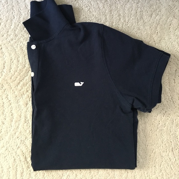 VV classic navy blue polo shirt - Picture 1 of 3
