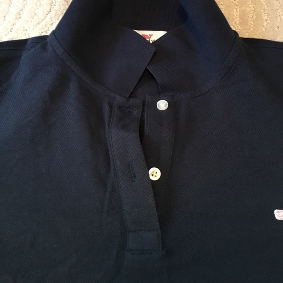 VV classic navy blue polo shirt - Picture 2 of 3