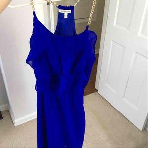 Royal blue summer mini