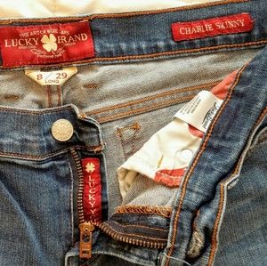 Lucky brand Charlie skinny jeans