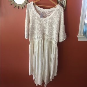 NWT free people overlay dress