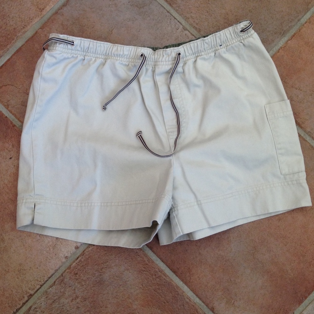 Womens Faded Glory beige shorts size small