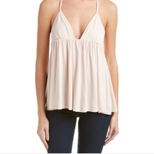 Free people xs Clara tank in light pink