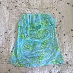 Lilly Pulitzer Strapless Top