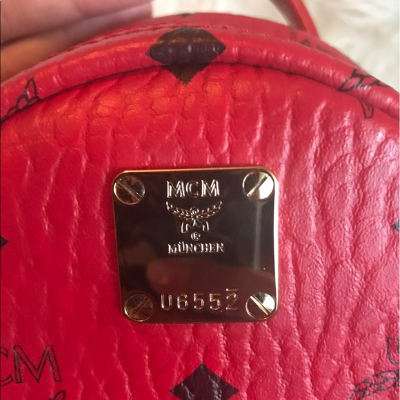 ‼️SOLD‼️MCM x mini Backpack 🎒 - Picture 2 of 4