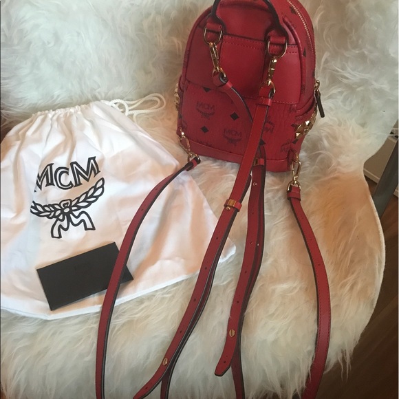 ‼️SOLD‼️MCM x mini Backpack 🎒 - Picture 4 of 4