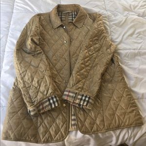 Burberry quilted coat
