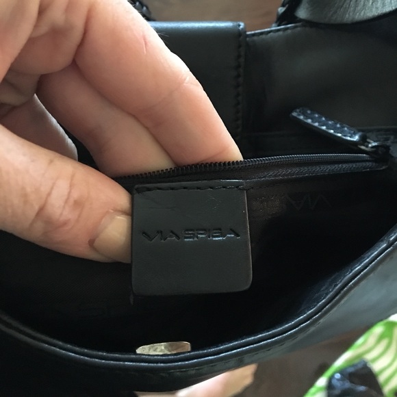 Via Spiga black large cross body bag - Picture 4 of 7