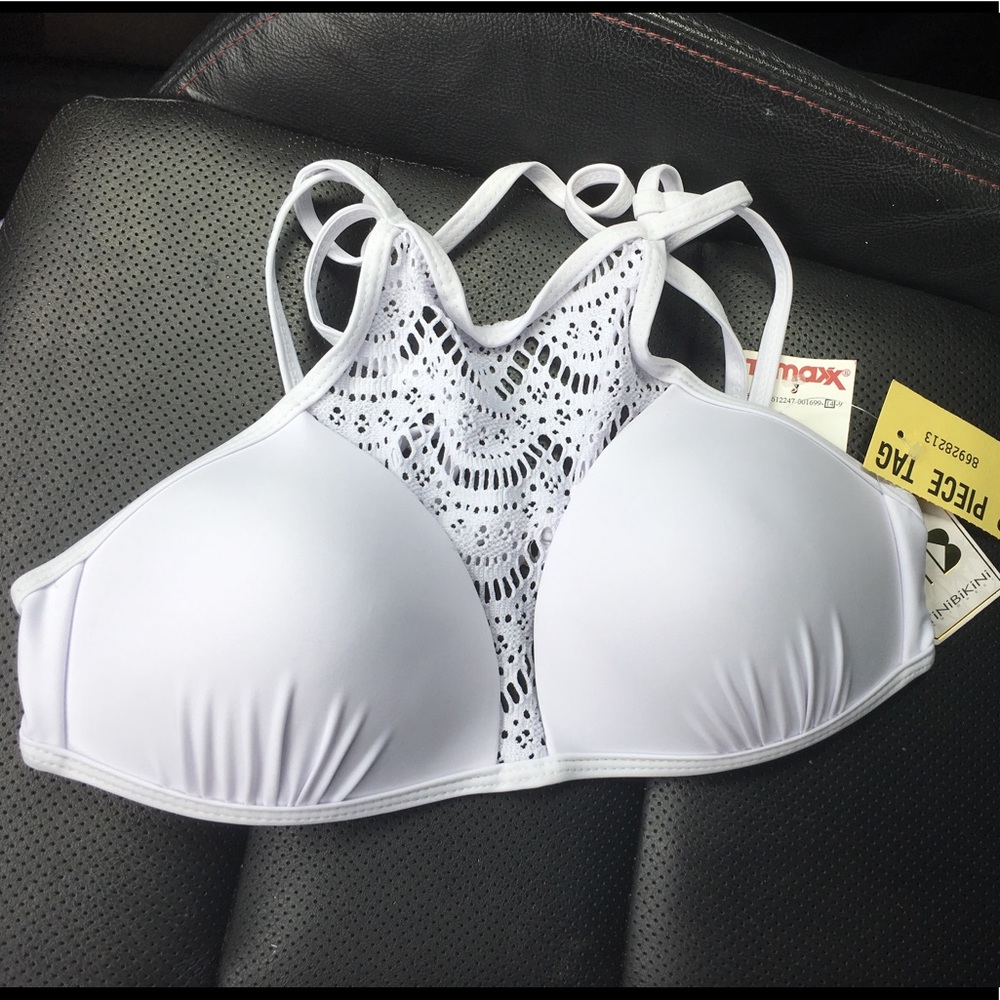 White bikini new with tags