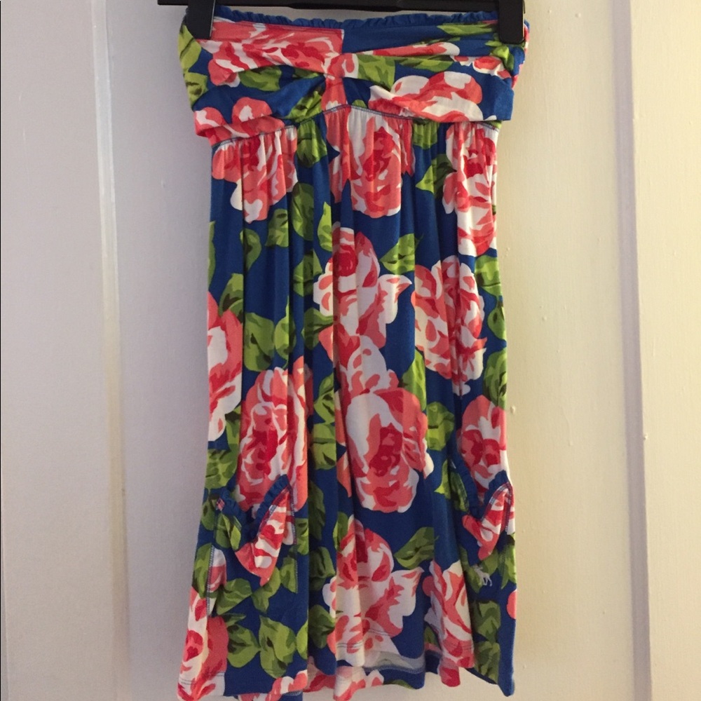 Abercrombie Floral Print Tunic, Size M