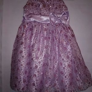 Lil girl purple  dress