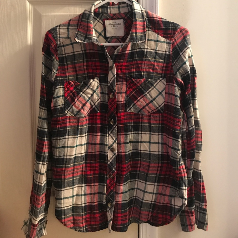 Abercrombie and Fitch Long Sleeve Flannel