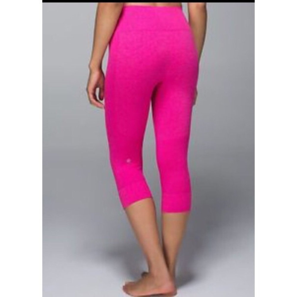 Lululemon Hot Pink Cropped Pants