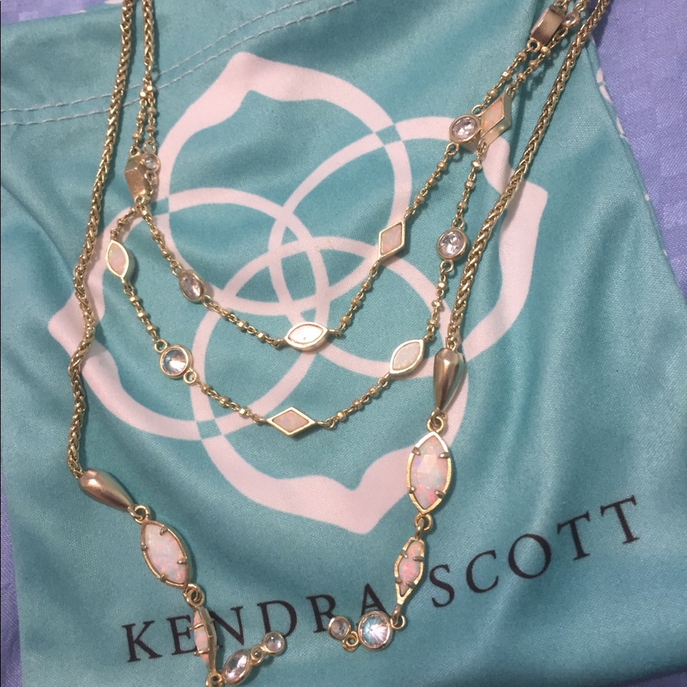 Kendra Scott Emelina Lariat Necklace