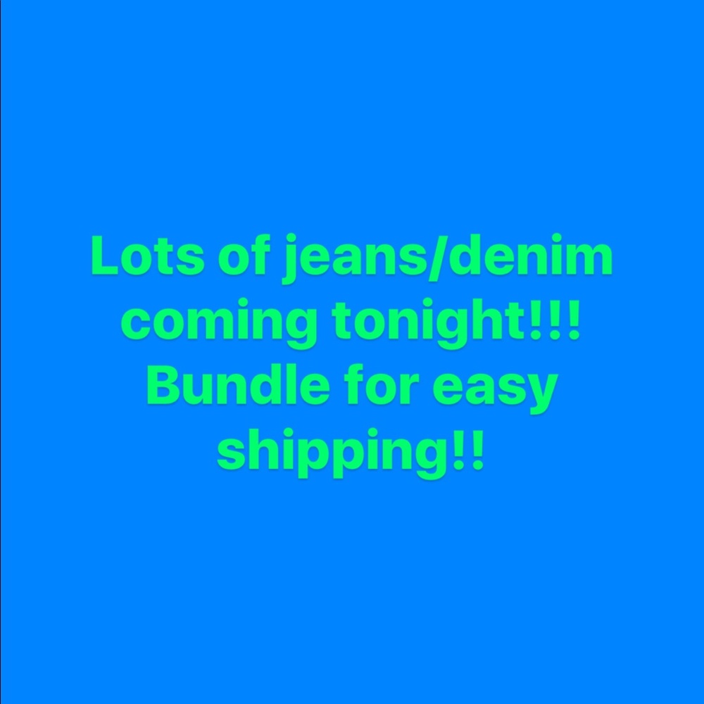 Jeans! Denim!