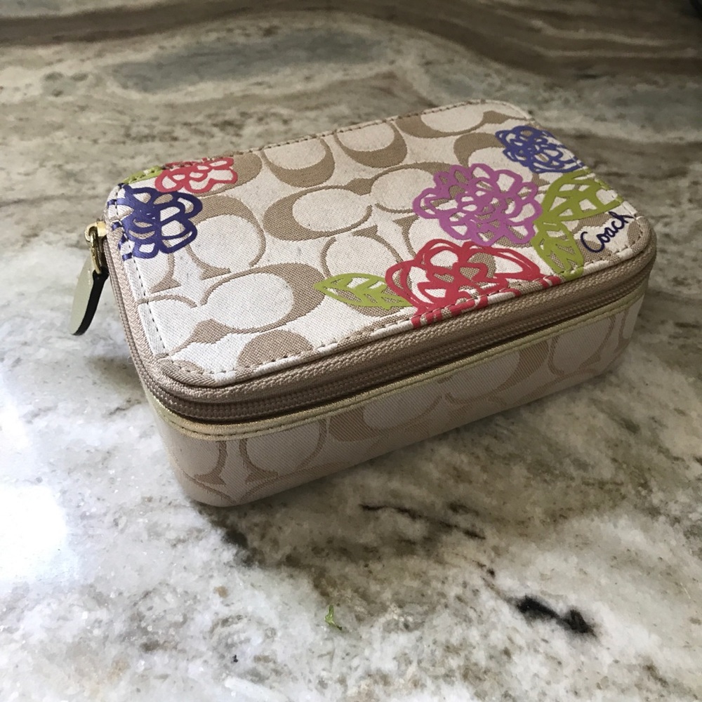 Coach jewelry box