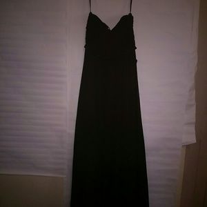 Black evening dress
