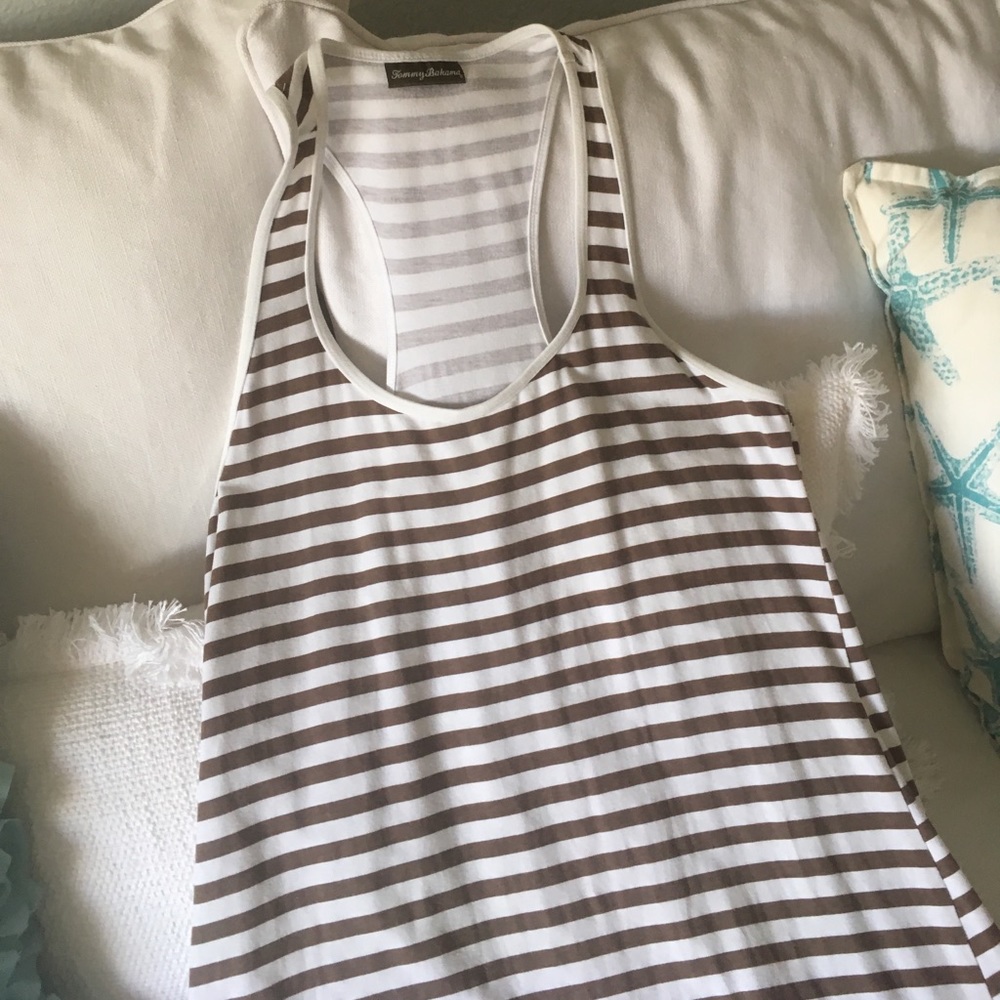 Tommy Bahama maxi cotton dress or beach cover up