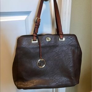 Brown Leather Tote