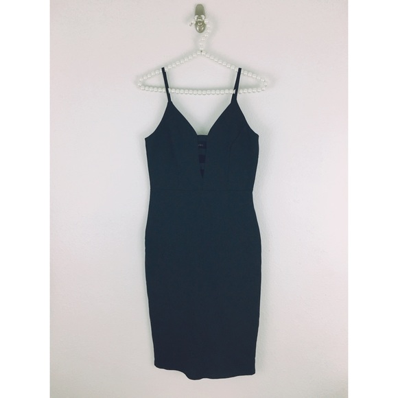 Privy Dresses & Skirts - Boutique Privy Midi Bodycon Dress Sz L