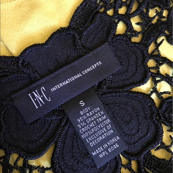 INC International Concepts Embroidered Shift Dress - Picture 4 of 4