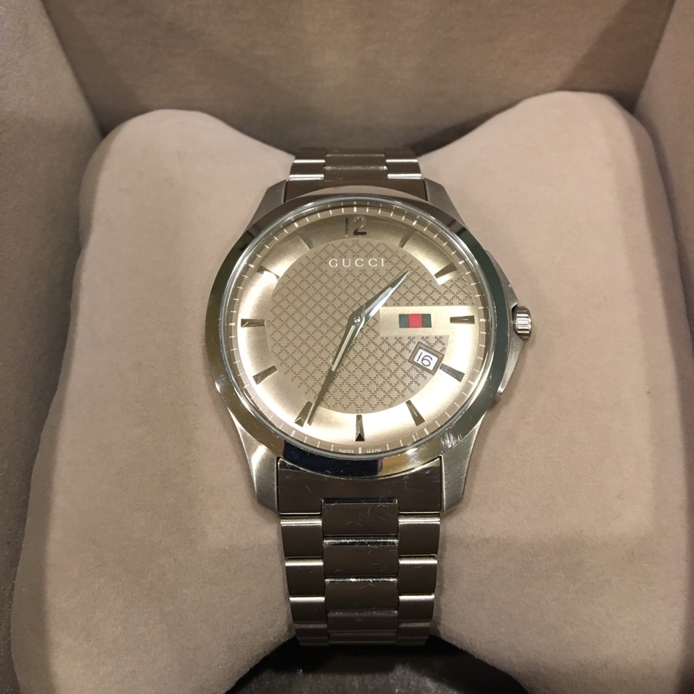 Authentic Gucci watch stainless steel