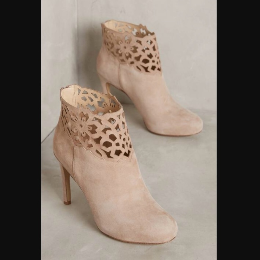 NWT Anthropologie Miss Albright Benna Heeled Boots