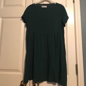 Green dress American Apparel!